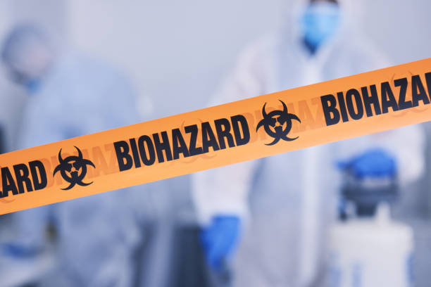Professional Biohazard technician working in Johnson, AR
